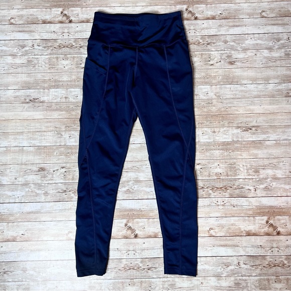 💚Sports Wear blue leggings - Picture 1 of 6